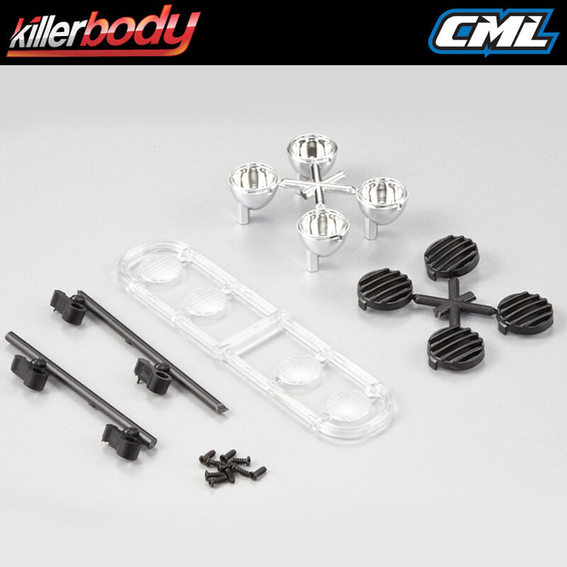 KILLERBODY BLACK LIGHT SET FOR ROOF RACK TYPE B