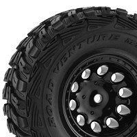 RPM TRAXXAS SLASH 2WD REAR BLACK WHEELS (x2)