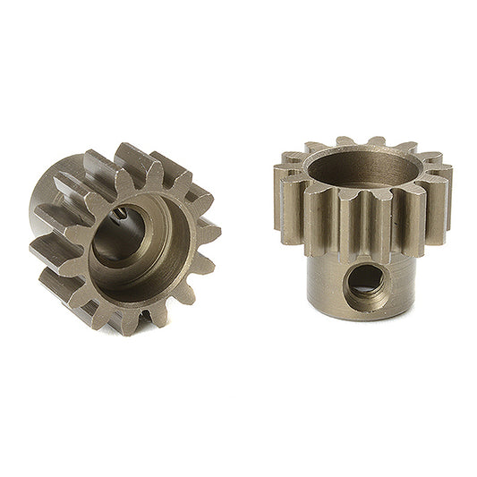 CORALLY M1.0 PINION SHORT HARDENED STEEL 14 TEETH SHAFT DIA. 5mm MOD1