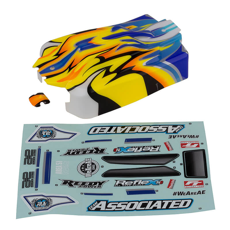 TEAM ASSOCIATED REFLEX 14B ONGARO BODYSHELL SET PAINTED