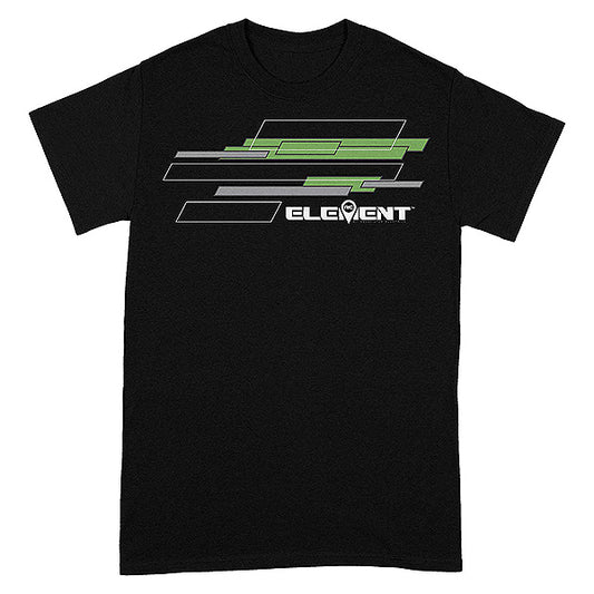 ELEMENT RC RHOMBUS T-SHIRT BLACK - SMALL