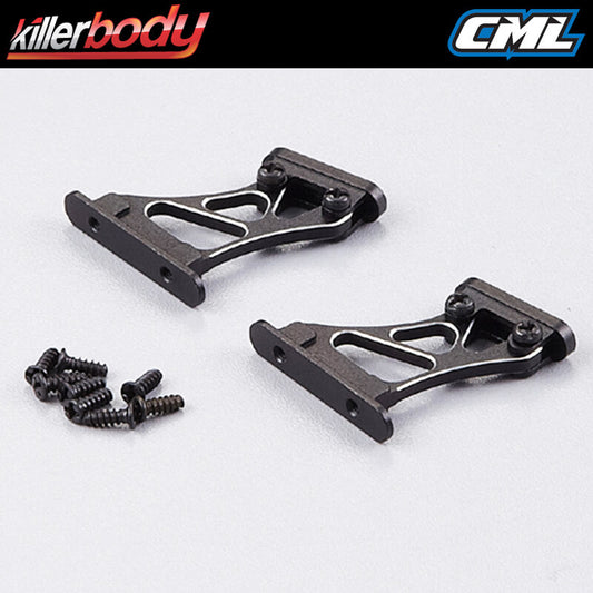 KILLERBODY REAR WING MOUNT 1/10 MEDIUM (CNC ALUMINUM)