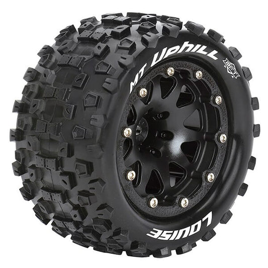 LOUISE RC MT-UPHILL 1/10 SOFT HEX 14MM BLACK ARRMA GRANITE BLACK