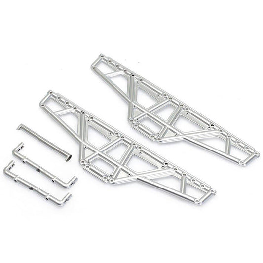 CEN RACING 210WB CHROME CHASSIS PLATE SET