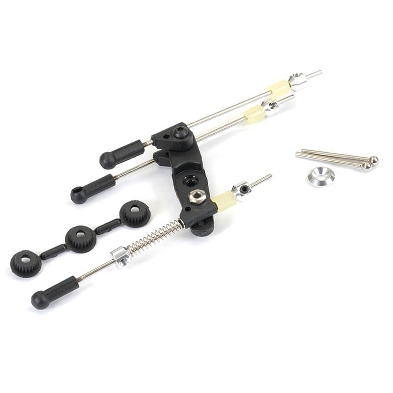 Fastrax Pre-Assembled Throttle/Brake Linkage Set Black