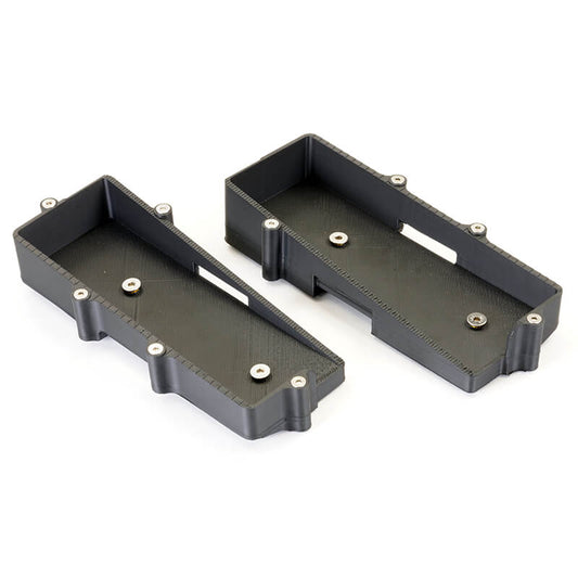 CENTRO RC8B4e L/R BATTERY TRAYS FOR STICK PACKS (3D PRINTED)