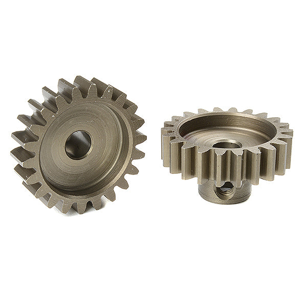 CORALLY M1.0 PINION SHORT HARDENED STEEL 22 TEETH SHAFT DIA. 5mm MOD1