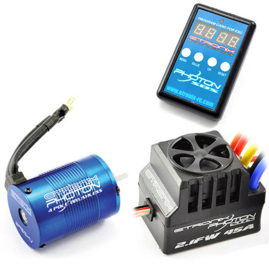 ETRONIX PHOTON 2.1FW COMBO W/11.0R 3450KV MOTOR/60A ESC