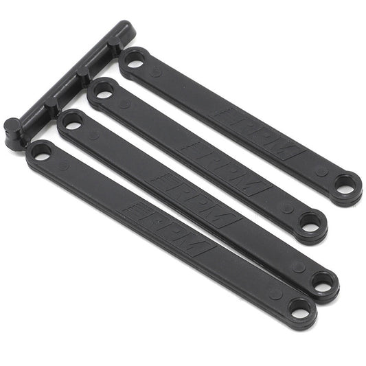 RPM Heavy Duty Camber Link RUSTLER/STAMPEDE BLACK