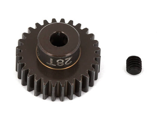 ASSOCIATED FACTORY TEAM ALUM. PINION GEAR 28T 48DP 1/8"SHAFT