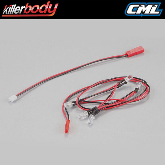 KILLERBODY LED UNIT SET FOR RO OF LIGHT (5 WHITE LEDS/DIA:5MM