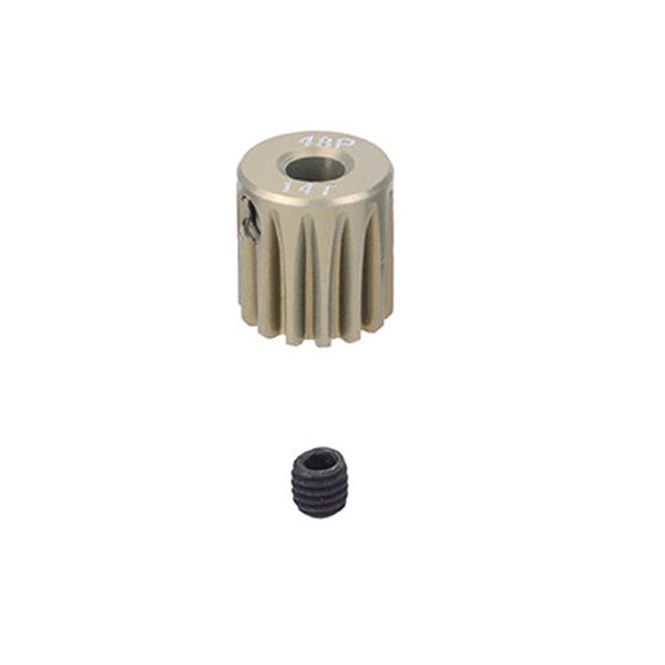 FASTRAX 48DP 14T ALUMINIUM 7075 PINION GEAR