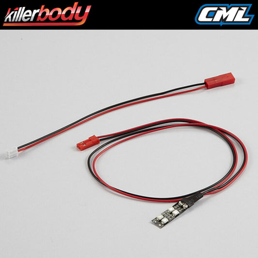 KILLERBODY CHASSIS LIGHT W/SMD LED UNIT SET (6 RED LEDS)