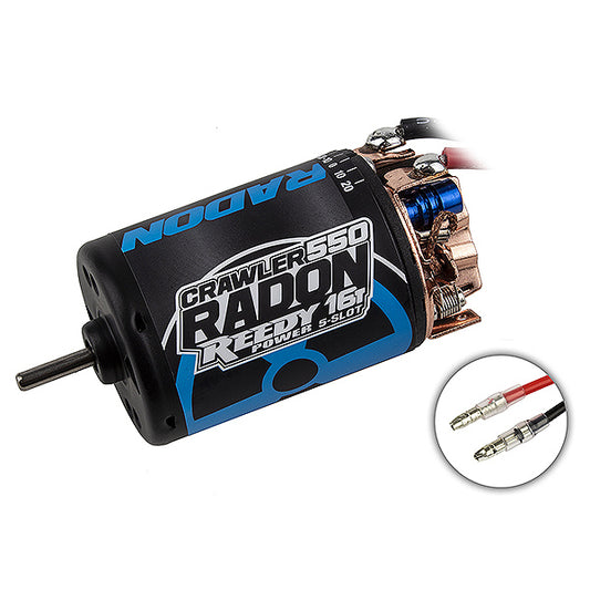 REEDY RADON 2 CRAWLER 550 16T 5 SLOT 1450KV BRUSHED MOTOR