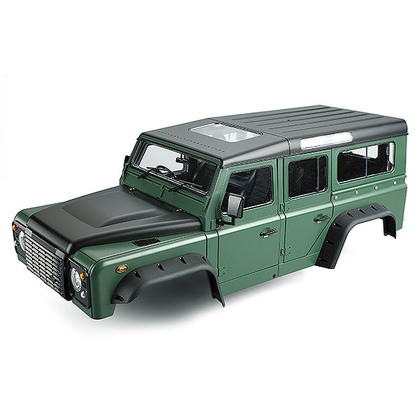 FASTRAX 1/10 RANGER XL HARDBODY & INTERIOR SET 313mm - GREEN