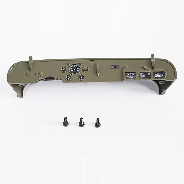 ROC HOBBY 1:12 1941 WILLYS MB INSTRUMENT PANEL