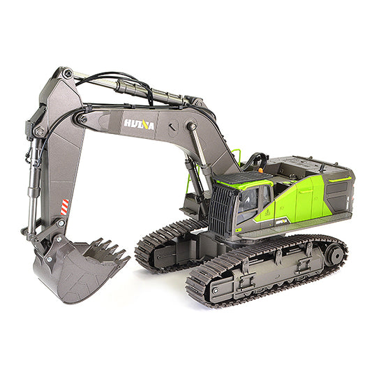 HUINA 1/14TH EXCAVATOR DIECAST CAB/BUCKET, HI-TORQUE DIG SYSTEM