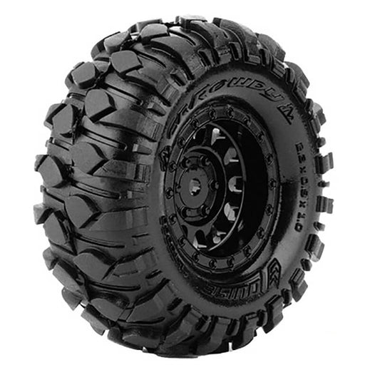 LOUISE RC CR ROWDY 1/18,1/24 FR/RR 1.0" CRAWLER TYRE/WHEELS