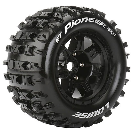 LOUISE RC ST-PIONEER 1/8 SPORT 0" OFFSET HEX 17MM BLACK