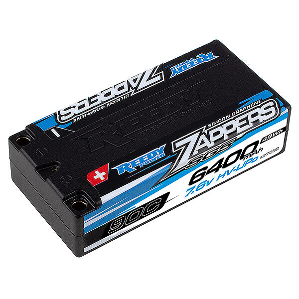 REEDY ZAPPERS 'SG5' 6400MAH 90C 7.6V SHORTY LIPO BATTERY