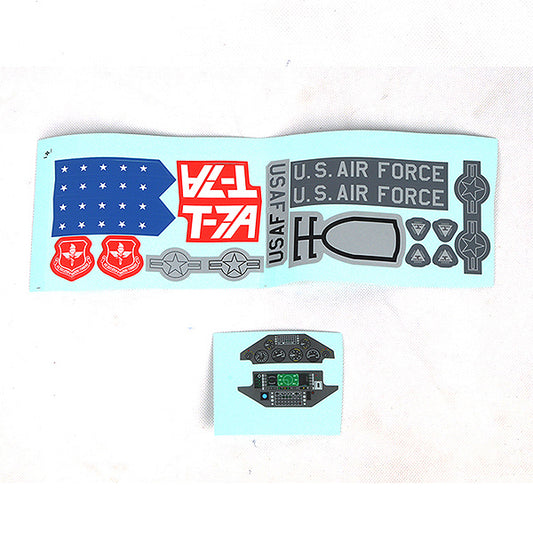 XFLY 64MM T-7A RED HAWK DECAL SHEET