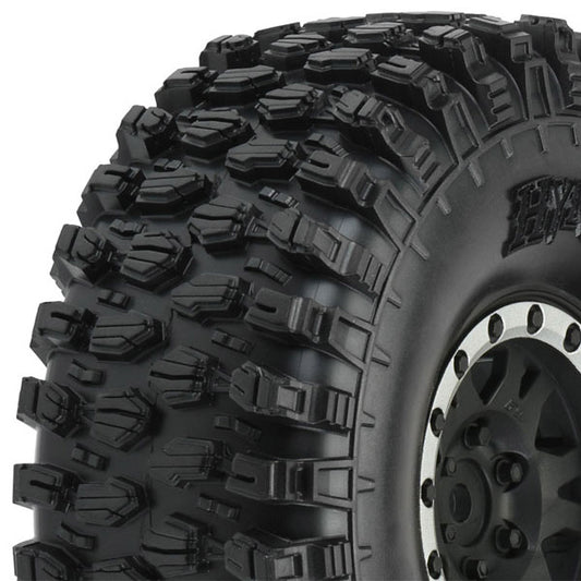 PROLINE HYRAX 1.9" G8 TYRES ON IMPULSE BLK/SILV B/LOCK WHEELS