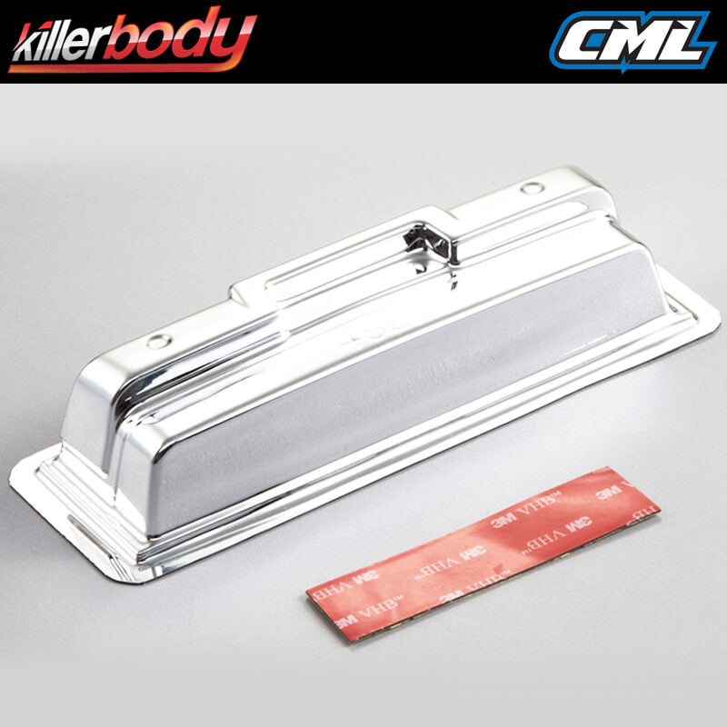 KILLERBODY CHROMED REAR BUMPER 1/10 ELECTRIC MONSTER TRUCK