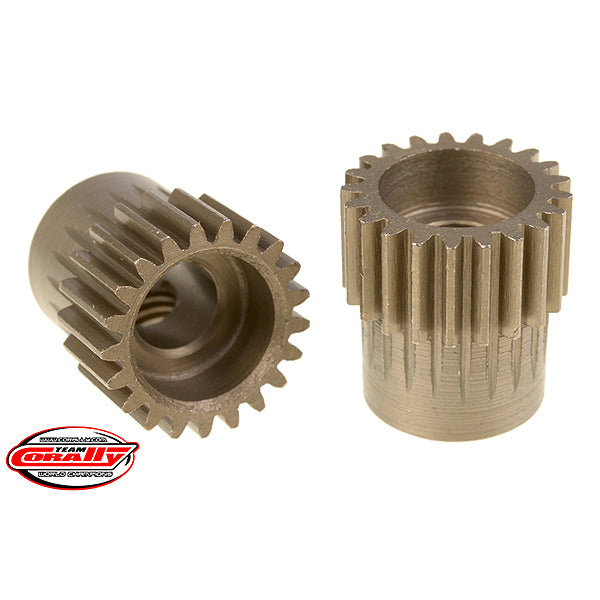 CORALLY 48 DP PINION SHORT HARDENED STEEL 21 TEETH 5M