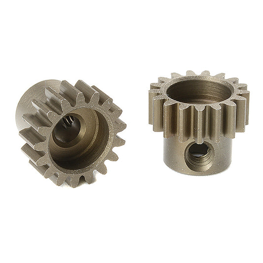 CORALLY M0.6 PINION SHORT HARDENED STEEL 17 TEETH SHAFT DIA. 3.17mm