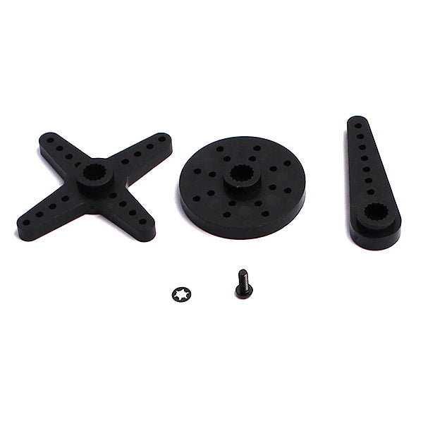 SAVOX PLASTIC 1/5TH SERVO HORN SET 15T (3pcs)