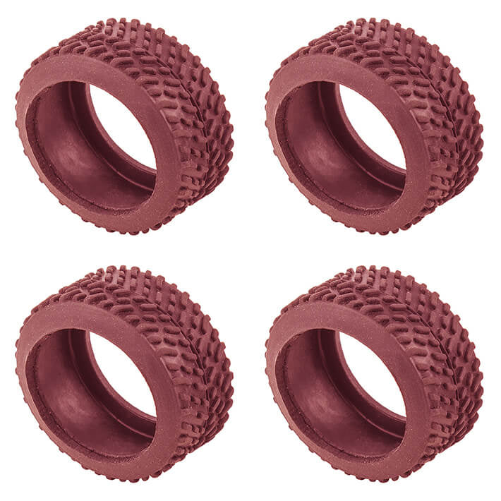 TEAM ASSOCIATED NANO SPORT PIN TYRES RED (4)