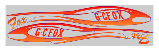 FMS Fox Glider (2.3M) Decal Sheet