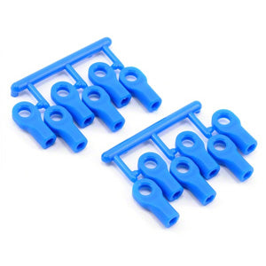 RPM TRAXXAS SHORT ROD ENDS - BLUE (12)