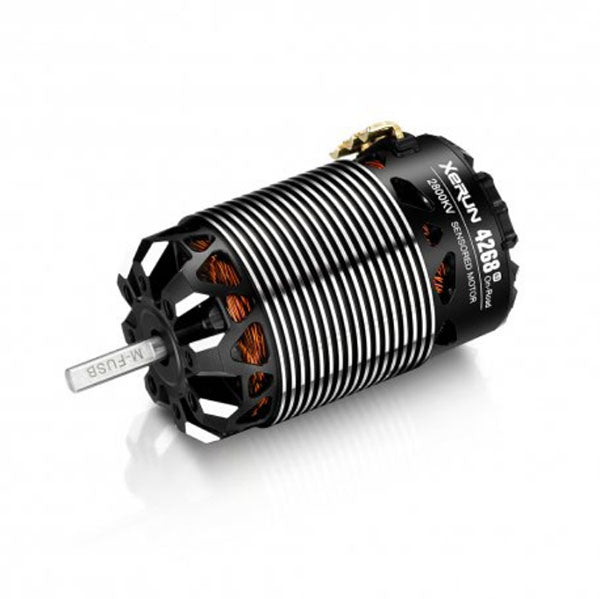 HOBBYWING XERUN 4268SD 2000KV BLACK G3 MOTOR 1/8TH ON-ROAD