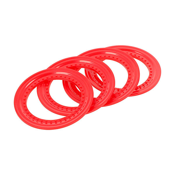 CEN RACING BEADLOCK RING (4PCS) RED