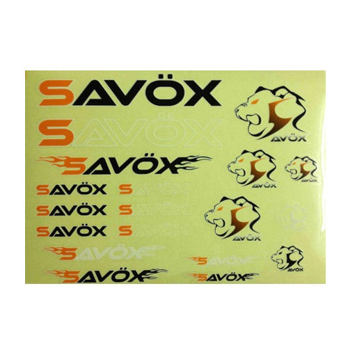 Savox Decal Sheet 22cm X 25cm