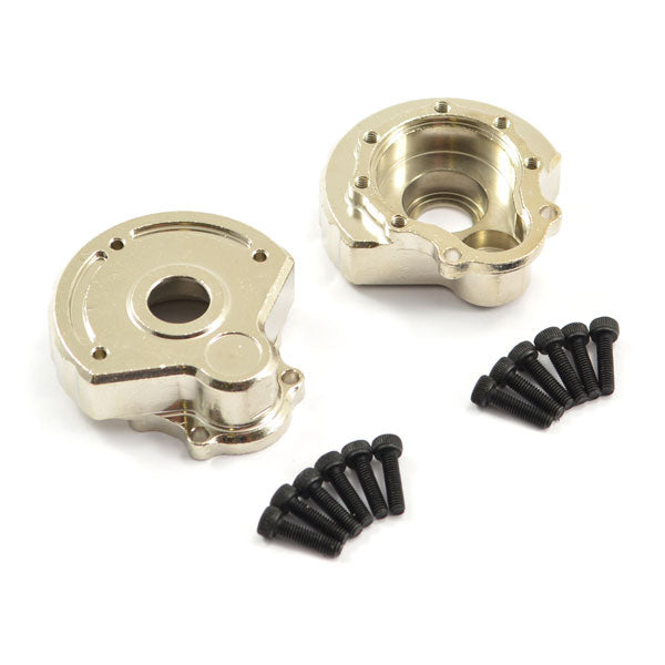 FASTRAX TRX-4 HEAVY DUTY BRASS STEERING GEAR COVER (2)