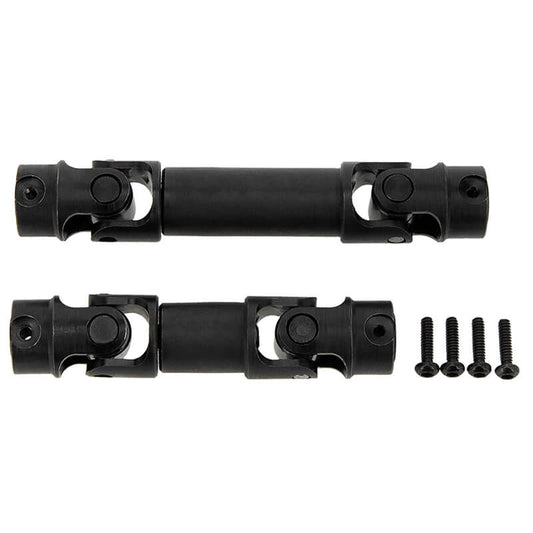 FASTRAX TRX-4M STEEL CENTRE SLIDING DRIVESHAFTS (2PC)