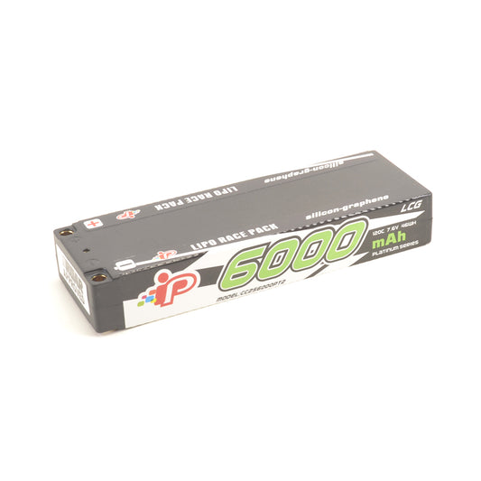 Intellect LiPo LiHV 6000mAh 2S 22.5mm Stick 7.6V