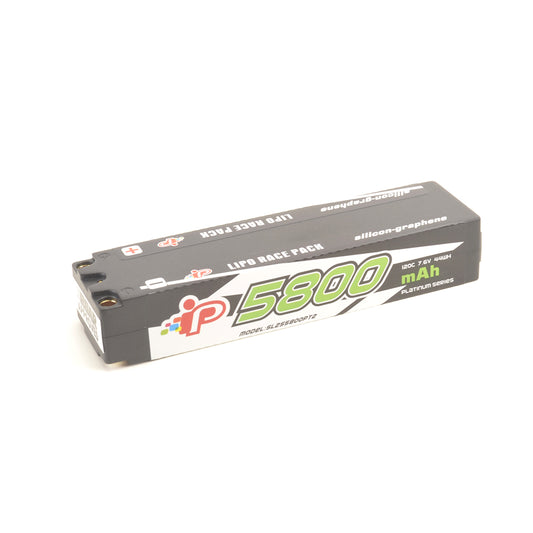 Intellect LiPo LiHV 5800mAh 2S Slim Stick 7.6v