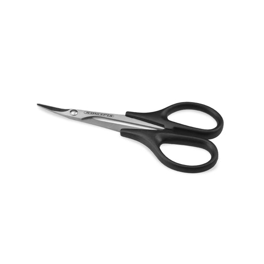 Precision Curved Scissors, Stainless Steel-Black