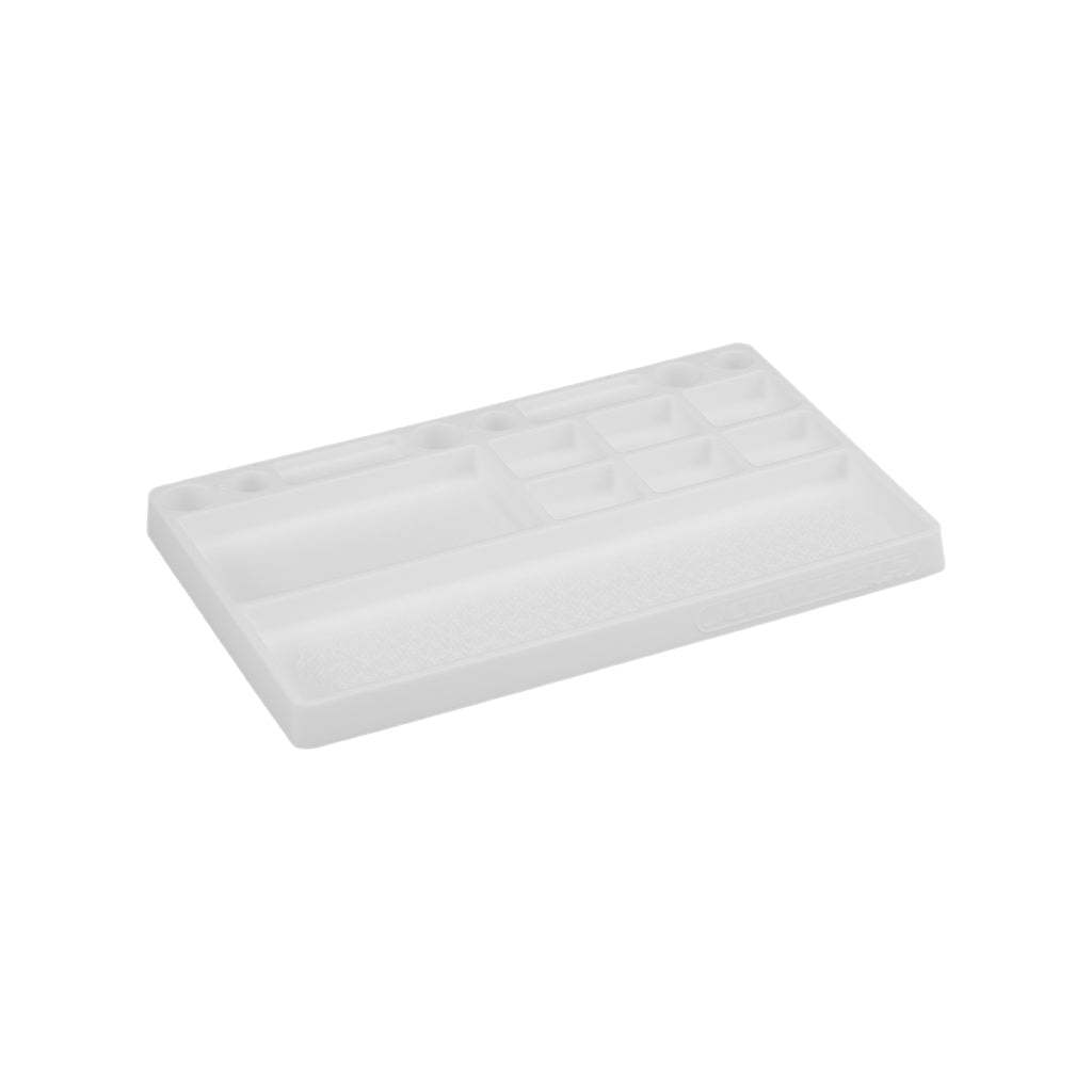 JConcepts Parts Tray, Rubber Material - White