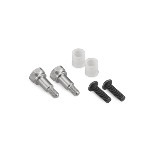 B6/B6D/B6.1Fin-Ti Shock Stand-offs w/bushing-Short