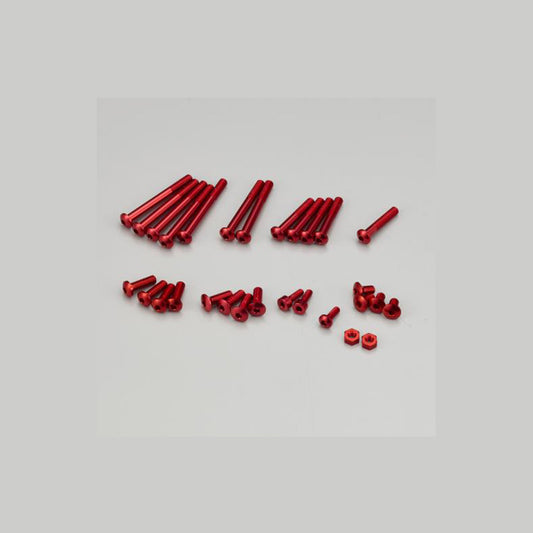 Alloy Screw Set EX-RR/EX2/LDT/NEXT Red