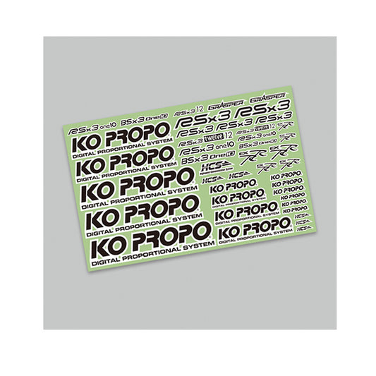 KO Decal Black