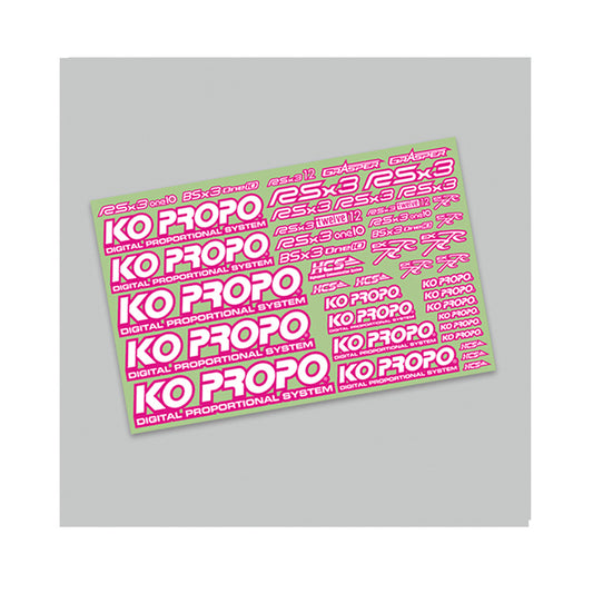 KO Decal Pink