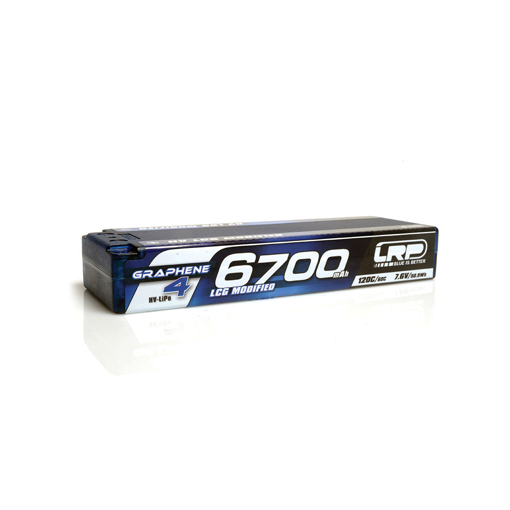 LRP LiPo 6700mAh Graph4 HV LCG 7.6v