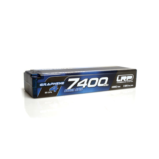 LRP LiPo 7400mAh Graph4 HV Stock 7.6v