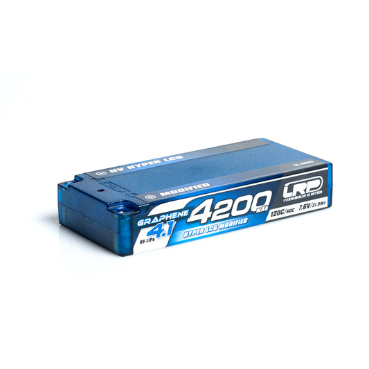 LRP LiPo 4200mAh HV Hyper LCG Mod Shorty- Graph4.1