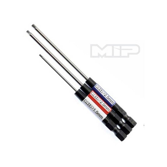 MIP Power Driver Speed Hex Tip Set 1.5mm/2.0mm/2.5mm